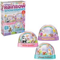 Kidzmaker/Glitter Rainbow Snow Domes