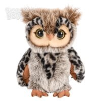 9" Heirloom Floppy Brown Eagle Owl