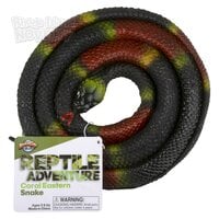 48" Rubber Eastern Coral Snake