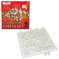 10" Glass Chess Set