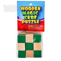2" Wooden Magic Cube Puzzle