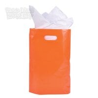 Orange Plastic Bags 8.75"x12"