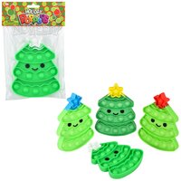 Christmas Tree Glitter Bubble Poppers