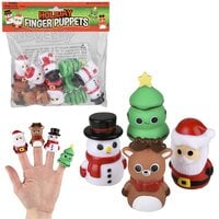 Christmas Finger Puppet 2"