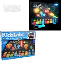 Kidzlabs/3d Solar System Light-Up Poster