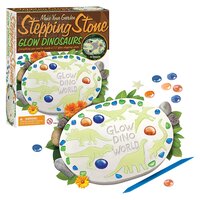 Make Your Garden Stepping Stone Glow Dinosaur