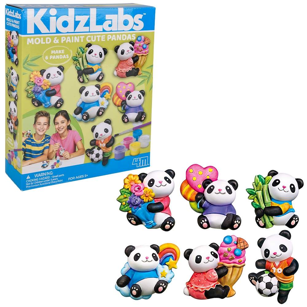 KidzLabs Mould & Paint Cute Panda