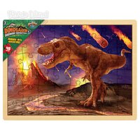 15.75" X 11.75" 48pc Dinosaur Puzzle