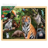 15.75" X 11.75" 48pc Jungle Puzzle