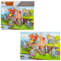 11.75" X 10.25" 6pc Chunky Knight Puzzle