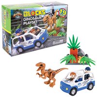 19pc Dinosaur Block Set