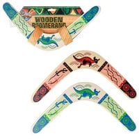 14.5 Wooden Boomerangs