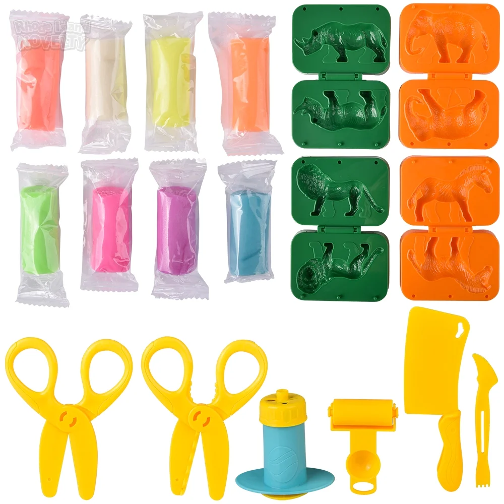 Creative Dough Zoo Mobile Playset