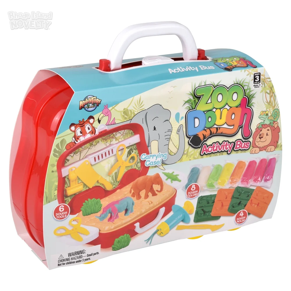 Creative Dough Zoo Mobile Playset