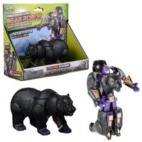 5" Black Bear Robot Action Figure