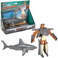 5" Great White Shark Robot Action Figure
