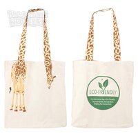 16" Giraffe Tail Eco-Friendly Canvas Bag
