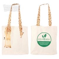 16" Giraffe Tail Eco-Friendly Canvas Bag