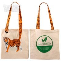 16" Tiger Tail Eco-Friendly Canvas Bag