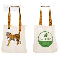 16" Tiger Tail Eco-Friendly Canvas Bag