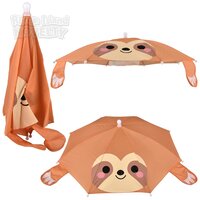 Sloth Umbrella Hat