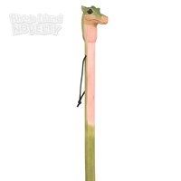 48" Wooden Alligator Walking Stick