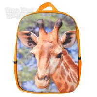 14" 3D Foam Giraffe Backpack