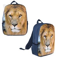14" 3D Foam Lion Backpack