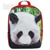 14" 3D Foam Panda Backpack