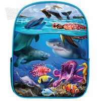 3D Panel Backpack Aquatic