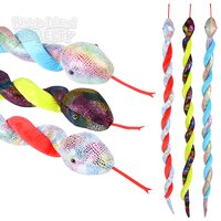 67" Twisty Snake Metallic Assortment B