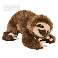 8" Animal Den Brown Sloth Plush