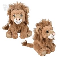 8" Animal Den Lion Plush