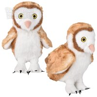 8" Animal Den Barn Owl