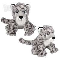 8" Animal Den Snow Leopard Plush