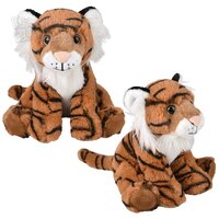 8" Animal Den Tiger Plush