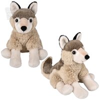 8" Animal Den Wolf Plush