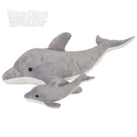 22" And 9" Birth Of Life Dolphin Plush