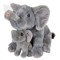 11" And 5.5" Birth Of Life Elephant Plush