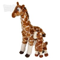 14.5" And 8" Birth Of Life Giraffe Plush