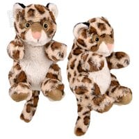 8" Cradle Cubbies Clouded Leopard