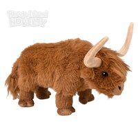 11.5" Animal Den Highland Cow
