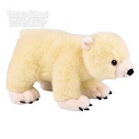12" Animal Den Polar Bear