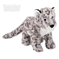 11" Animal Den Snow Leopard
