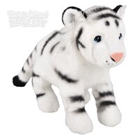 11" Animal Den White Tiger