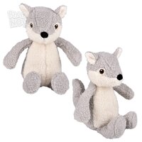 8" Earth Safe Scruffy Wolf