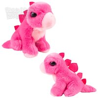 7" Heirloom Brights Pink Stegosaurus