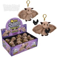 3.5" Mighty Quakes Bat Backpack Clip 12ct