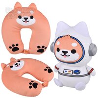 Space Dog Reverse Neck Pillow