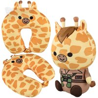 Zoo Giraffe Reverse Neck Pillow